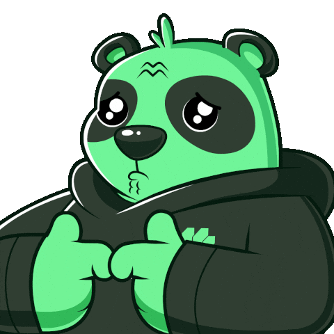 Big Eyes Please Sticker by SuperVerse