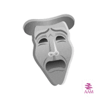 high school theatre Sticker by AAM