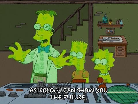 the simpsons astrology GIF