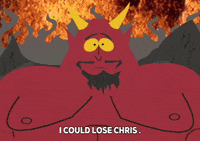 sad satan GIF by South Park 