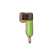 Eis Am Stiel Summer Sticker by MULTI AWESOME STUDIO