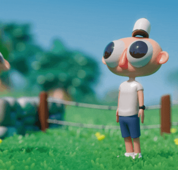 Eyes Hello GIF by GrosChevaux