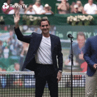 Roger Federer Smile GIF by Tennis TV
