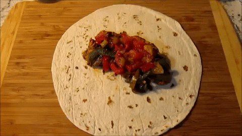 chicken fajitas GIF