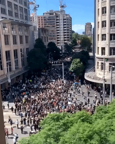 Crowds March Through Sydney in Protests Against Sexism and Gendered Violence