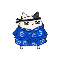 Baby_nyanko cat ninja babynyanko Sticker