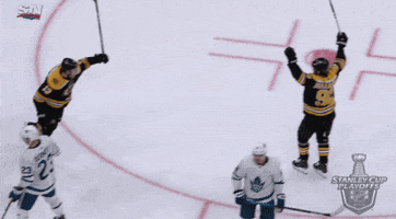 happy ice hockey GIF by NHL