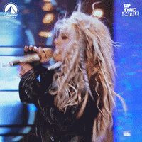 Christina Aguilera Mic GIF by Lip Sync Battle