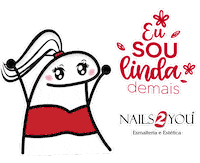 Humor Nails Sticker by Nails2you Marketing