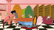 confused monkey GIF