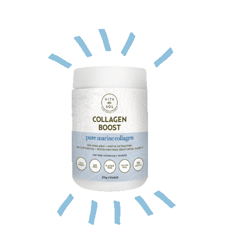 Skin Care Collagen Sticker by Vita-sol