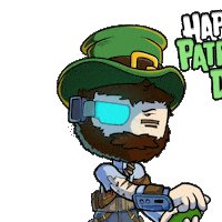 St Patricks Day Animation Sticker by Planet XOLO