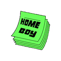 Home Message Sticker by BIMBA Y LOLA