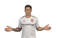 Major League Soccer Shrug Sticker by realsaltlake