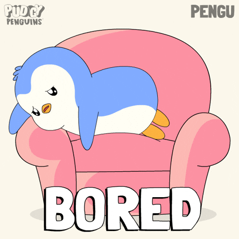 Bored Penguin GIF by Pudgy Penguins