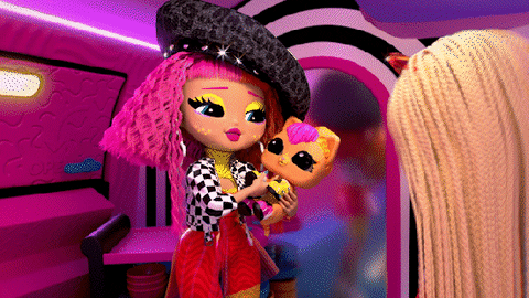 Cat Travel GIF by L.OL. Surprise!