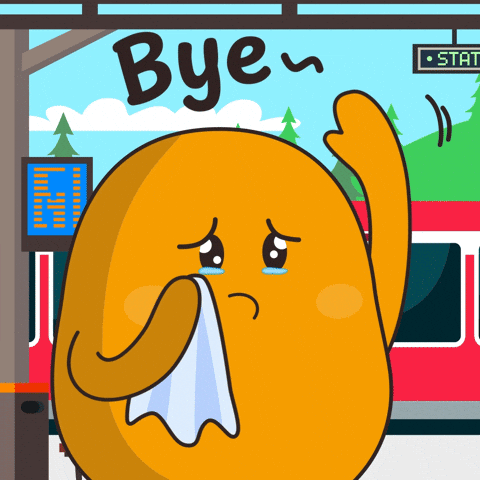 Crypto Goodbye GIF by Fractal Bitcoin