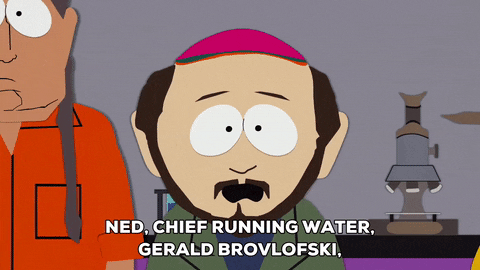 gerald broflovski talking GIF by South Park 
