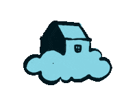 House Joy Sticker by yesmemaze