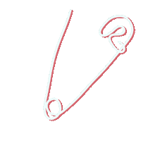 Sewing Pin Sticker by Instinct Couture
