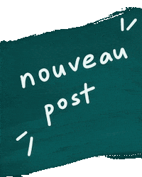 Nouveaupost Sticker by Instinct Couture