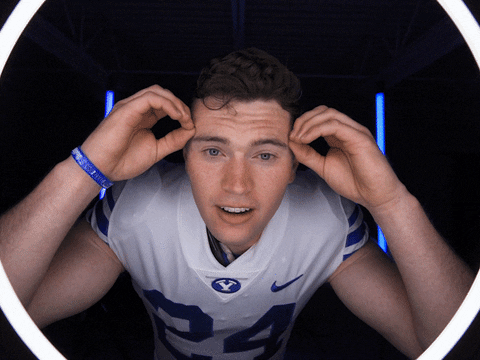 Byu Football Sport GIF by BYU Cougars