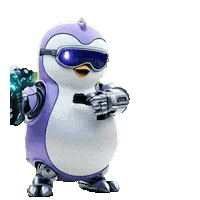 To The Moon Crypto Sticker by MechaPengu