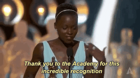 Lupita Nyongo Oscars 2014 GIF by The Academy Awards