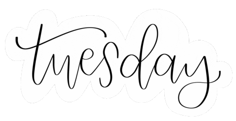 Days Of The Week Tuesday Sticker