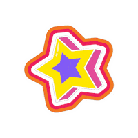 dcrocketscr star estrella dcrockets Sticker