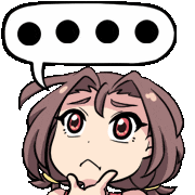 Dot Dot Dot Emoji Sticker by Jin