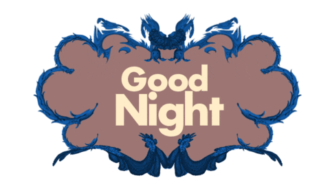 Good Night Sticker