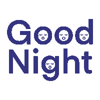 Happy Good Night Sticker