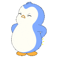 My Back Pain Sticker by Pudgy Penguins