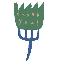 Cheers Thank You Sticker by The Babybirds