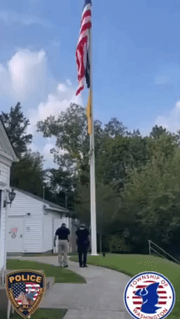 US Flag Lowered in New Jersey After Attack in Kabul