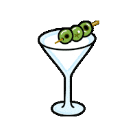 Drunk Dirty Martini Sticker