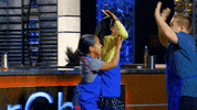 high five go team GIF by MasterChef Junior