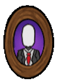 cinicgames glitch slender the wardrobe cinic games Sticker