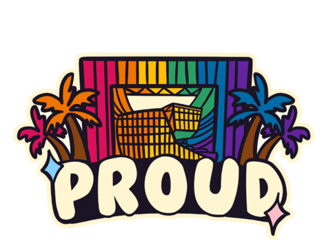 Pride Sticker by Emerson College