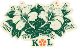 kopitiamlah coffee flower brand malaysia Sticker