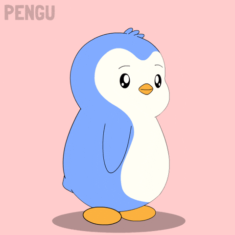 Fitness Posing GIF by Pudgy Penguins