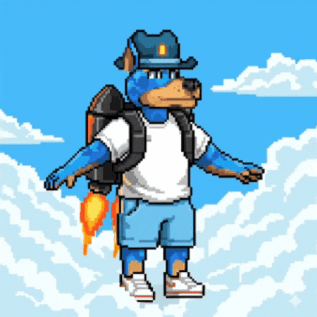 Dog Flying GIF by SkyDog Social