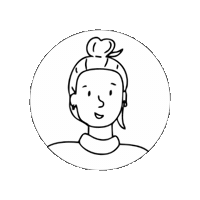 Bernadet Sticker by Tinekewerkt