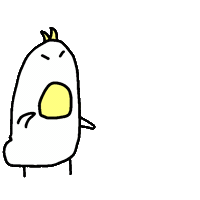 Duck Hit Sticker