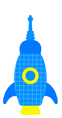 Rocket Sticker by allpears
