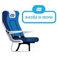 Train Vlak Sticker by České dráhy