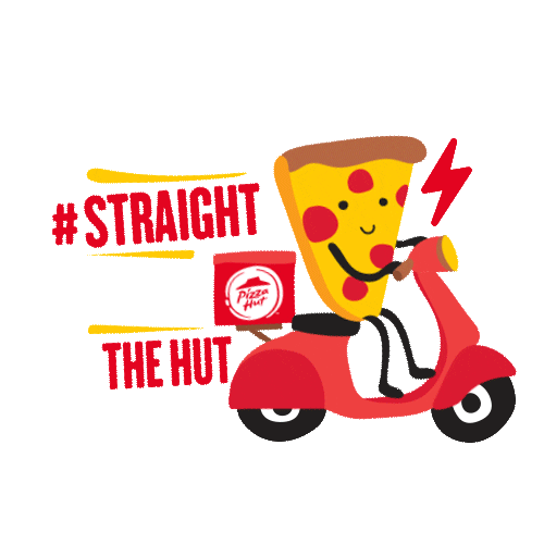 Deliver Hawaiian Pizza Sticker by Pizza Hut (SG)