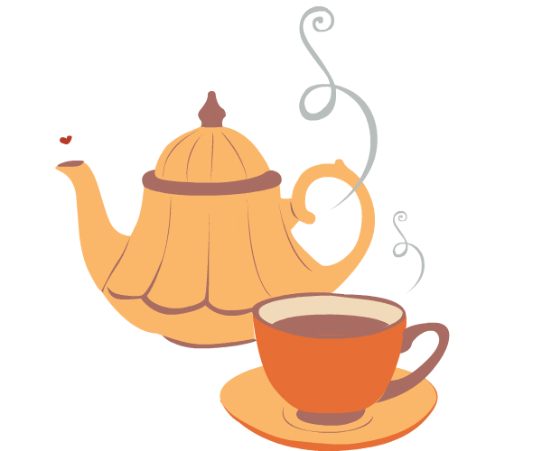 Tea Season Sticker by Aurelie Magnan
