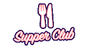 supper club Sticker by The Millennial Homemakers Podcast